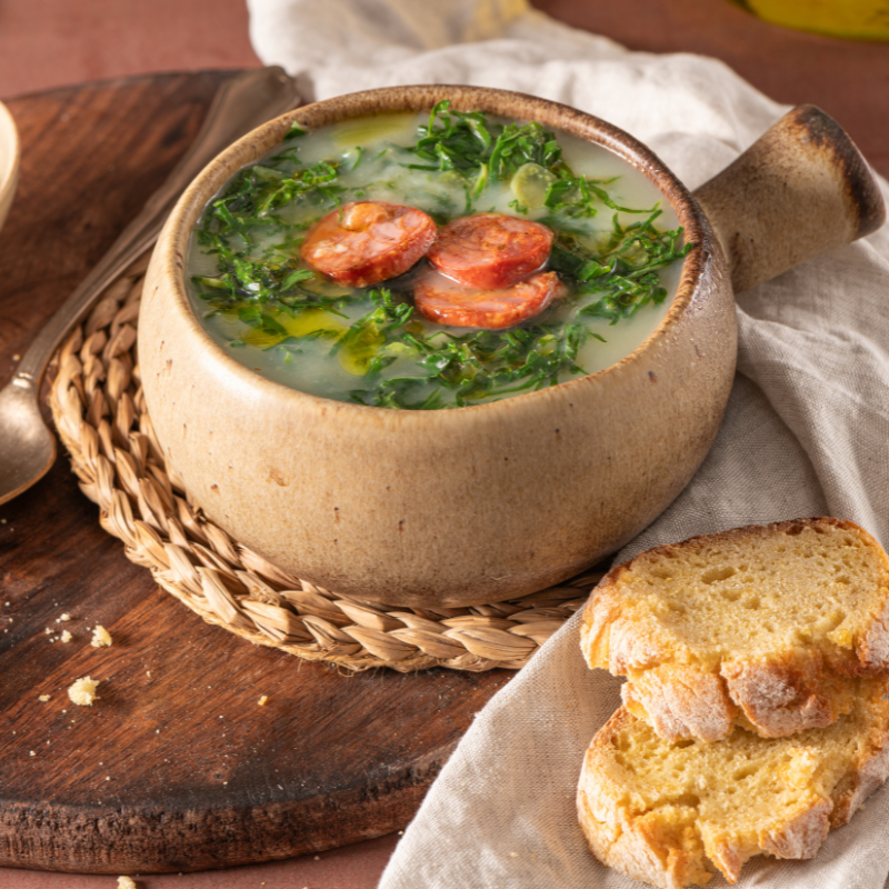 Sopas prontas: caldo verde