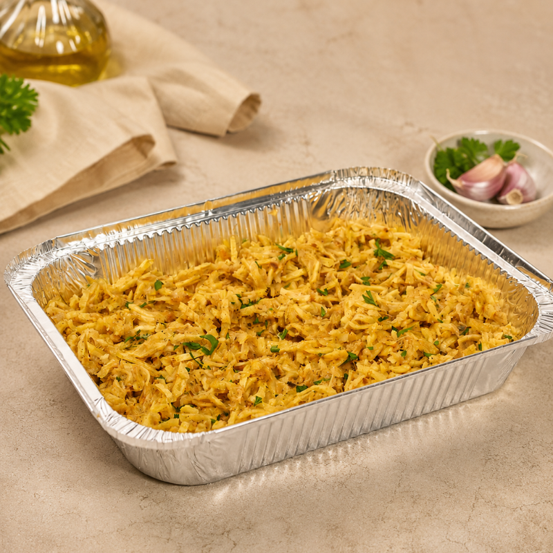 Tabuleiro de Bacalhau à brás